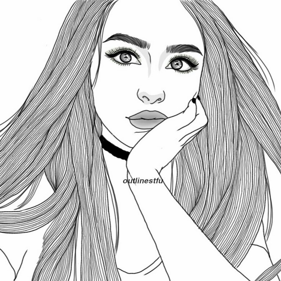 Девушки для срисовки