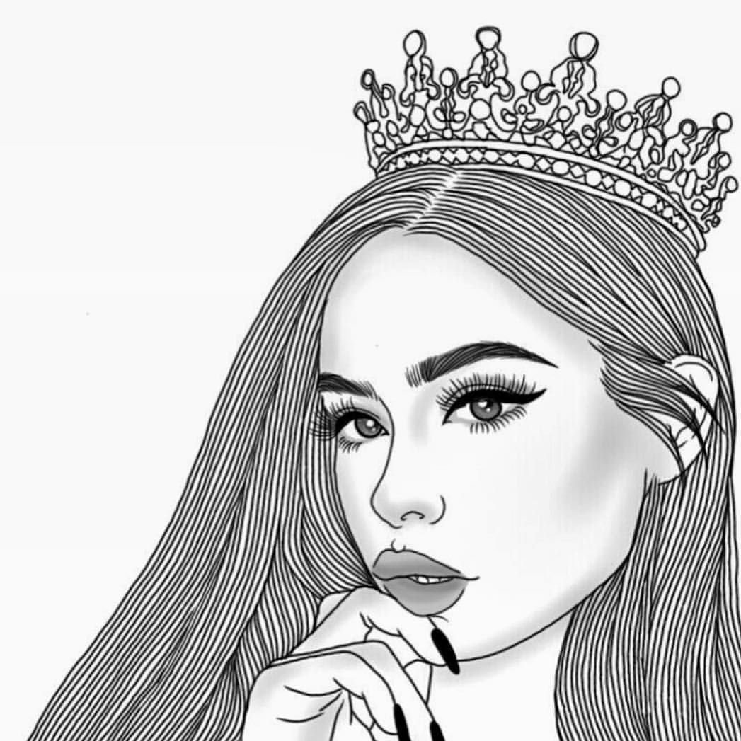 Крутые раскраски для девочек