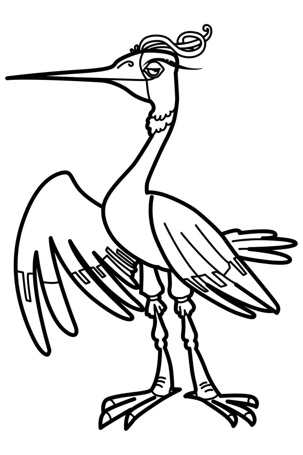 Аист принес внучку