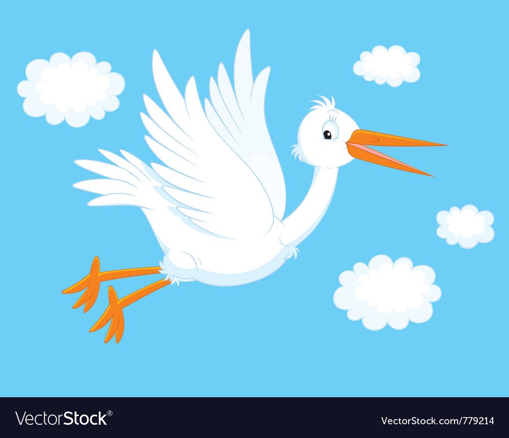 Аист плакат