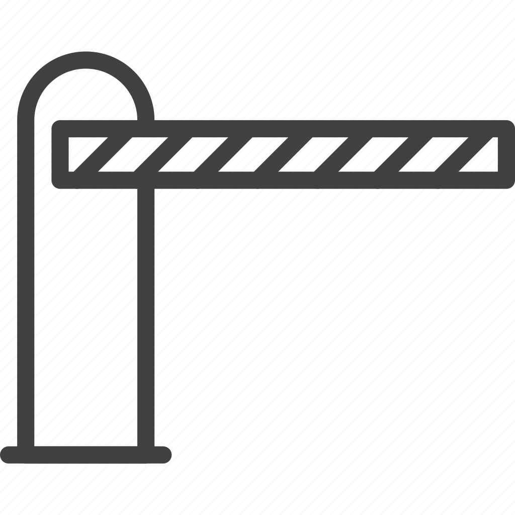 Шлагбаум значок