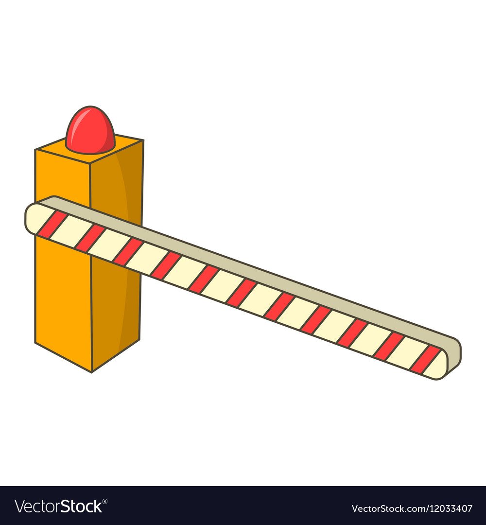 Шлагбаум мультяшный