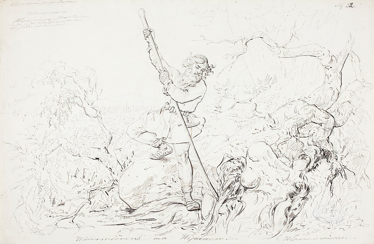 Иллюстрация Калевала легко