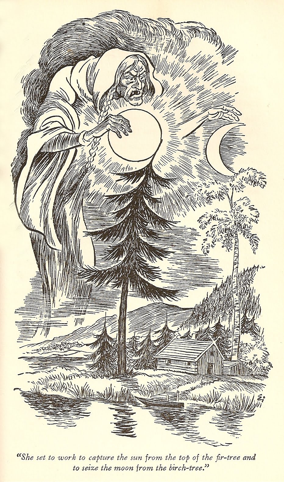 Раскраска Калевала