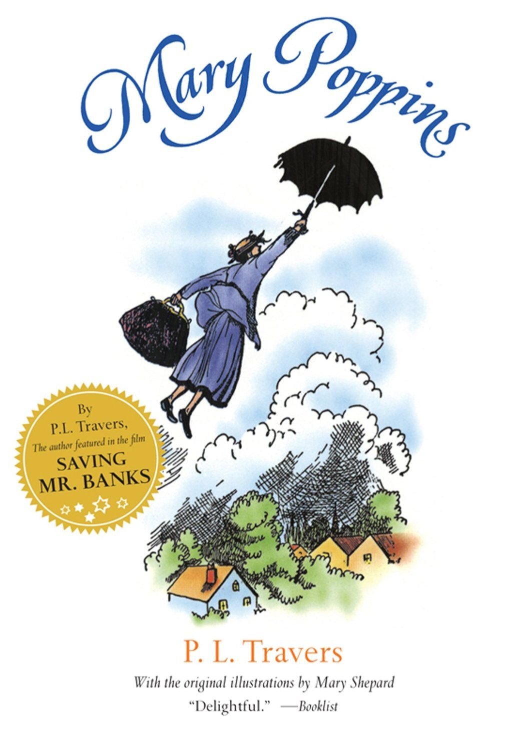 Книга Мэри Поппинс титульный лист