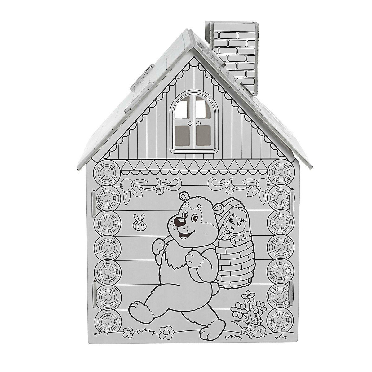 Раскрасить домик