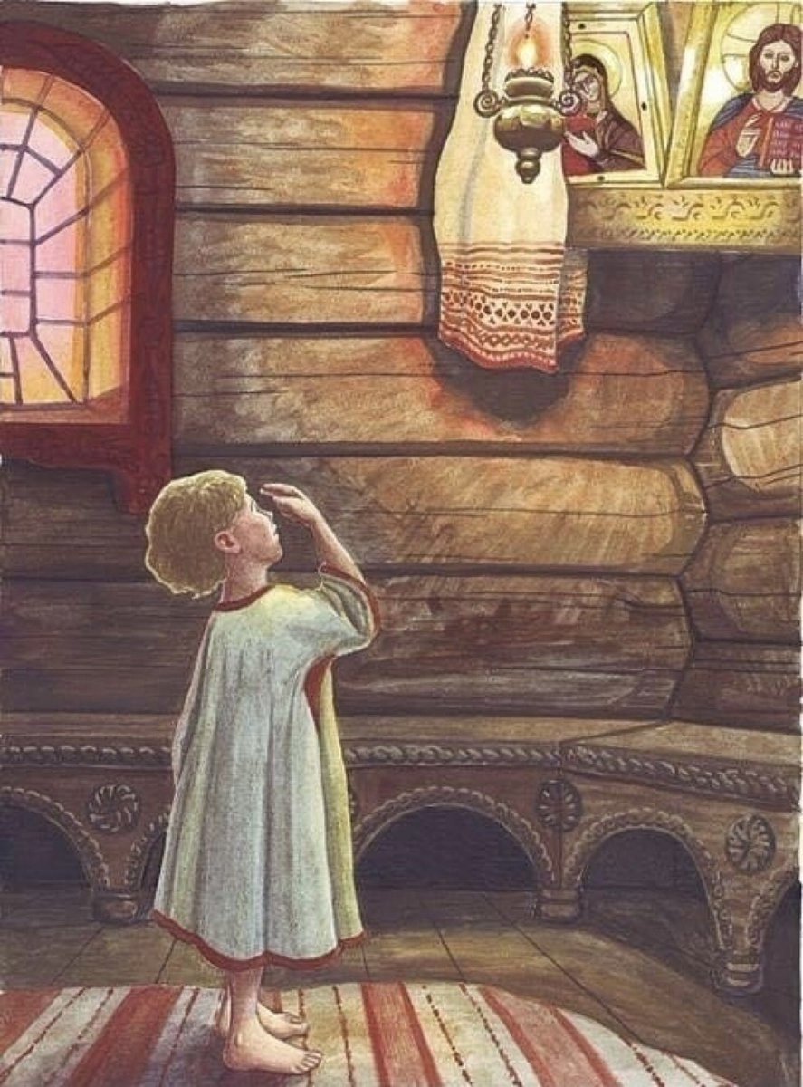 Аккордеон нарисованная художником