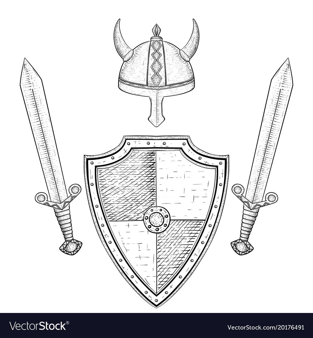 Доспехи богатыря раскраска