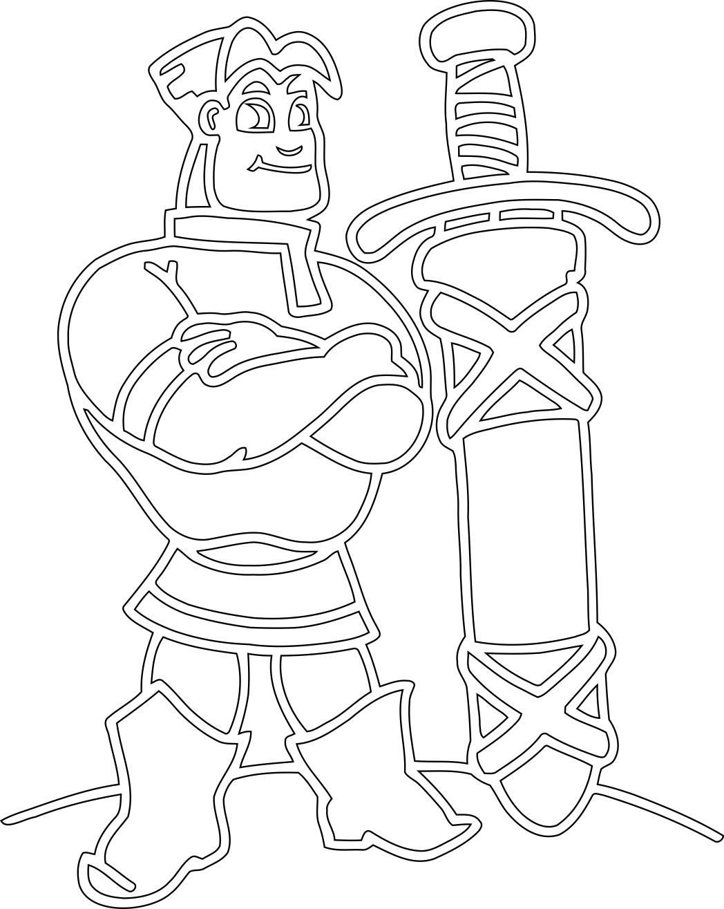 Рыцарь в кольчуге