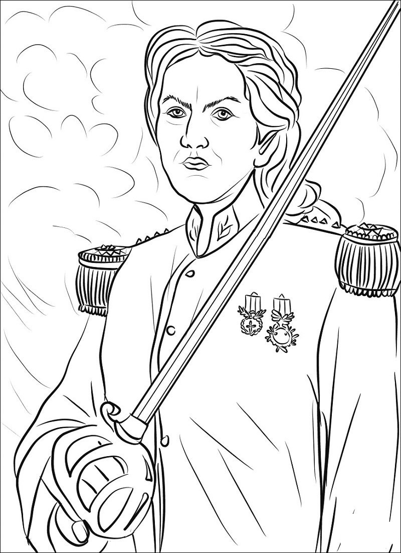 Петр 1 портрет черно белый