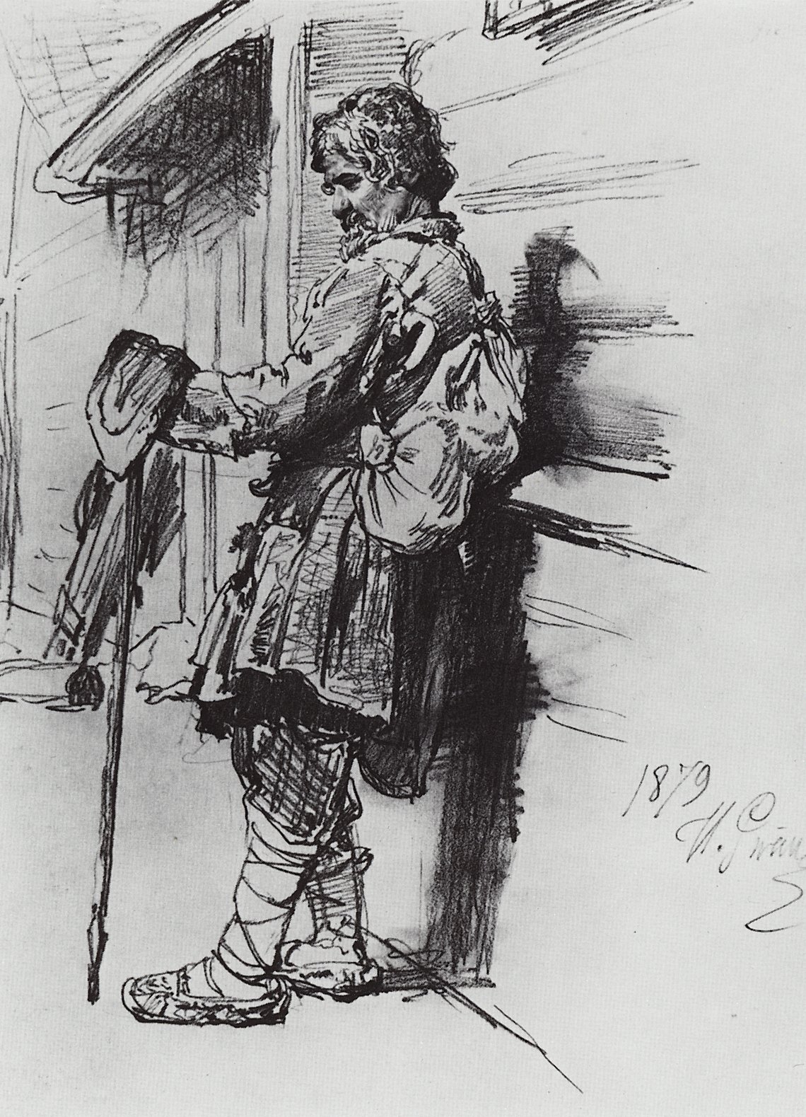 Репин Илья Ефимович Наброски