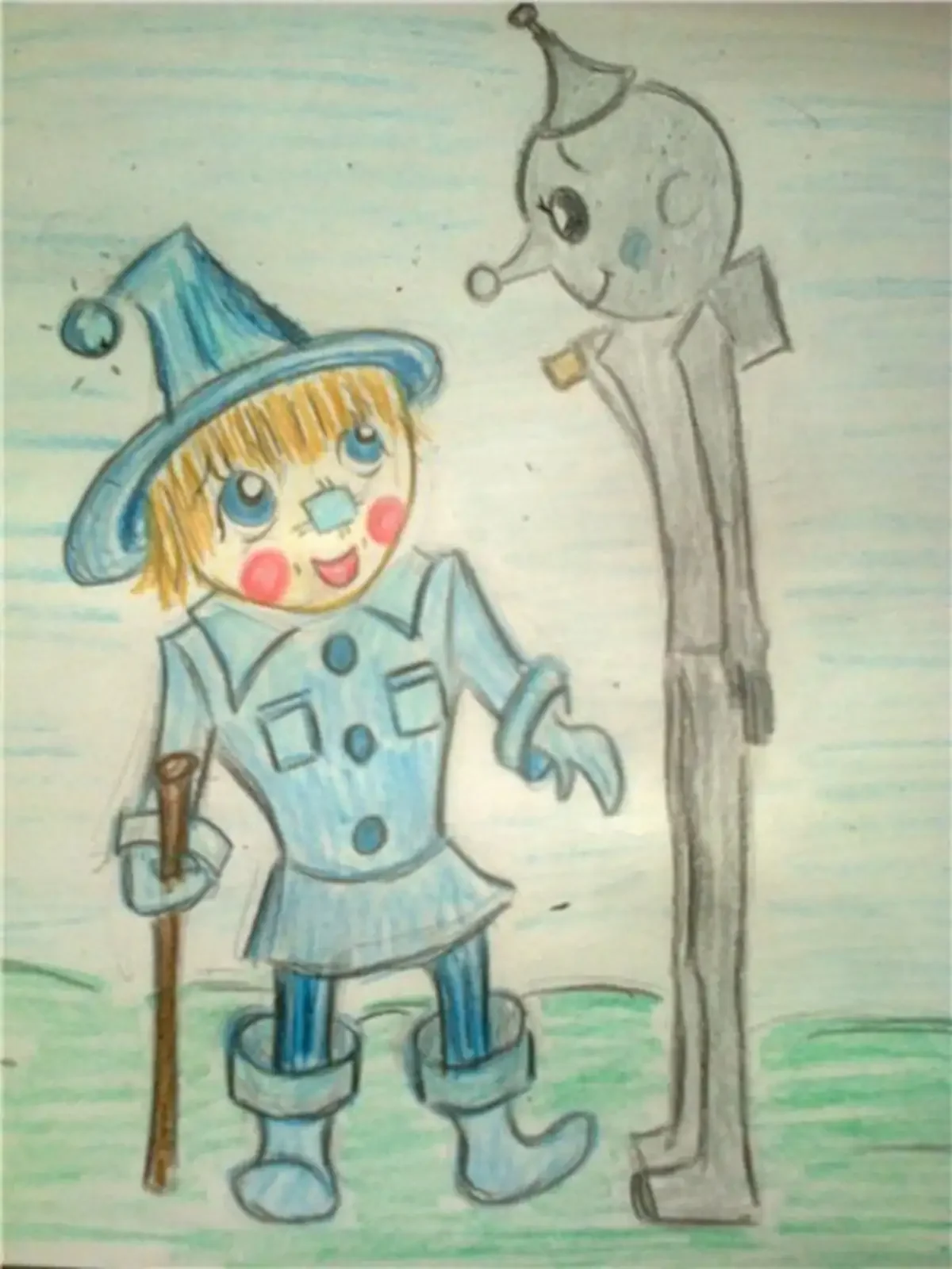 Страшила и Железный дровосек