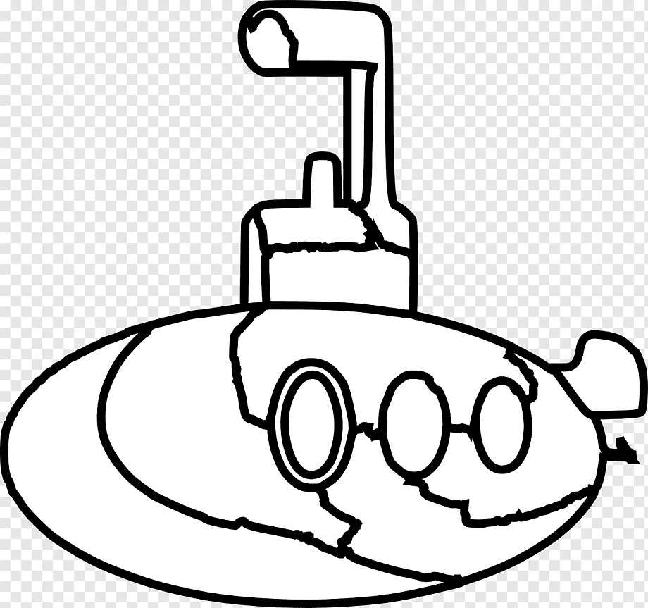 Раскраска подводник