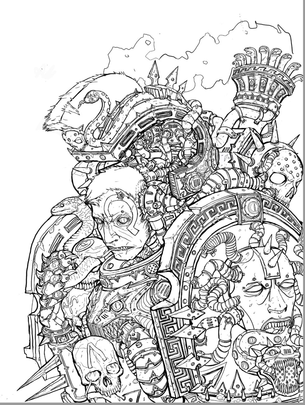 Вархаммер 40000 сыны медузы