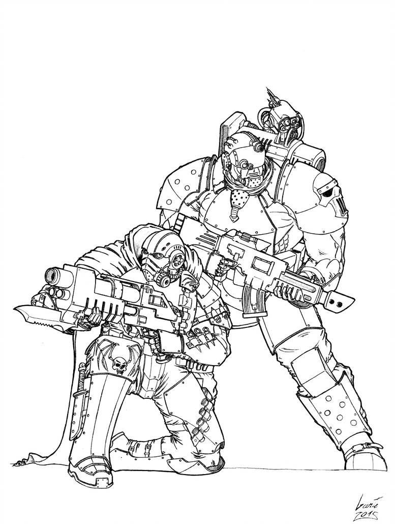 Вархаммер 40000 Космодесант