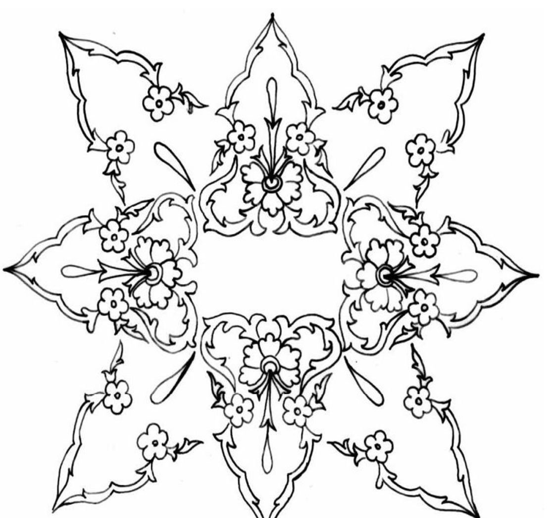 Решетка в марокканском стиле