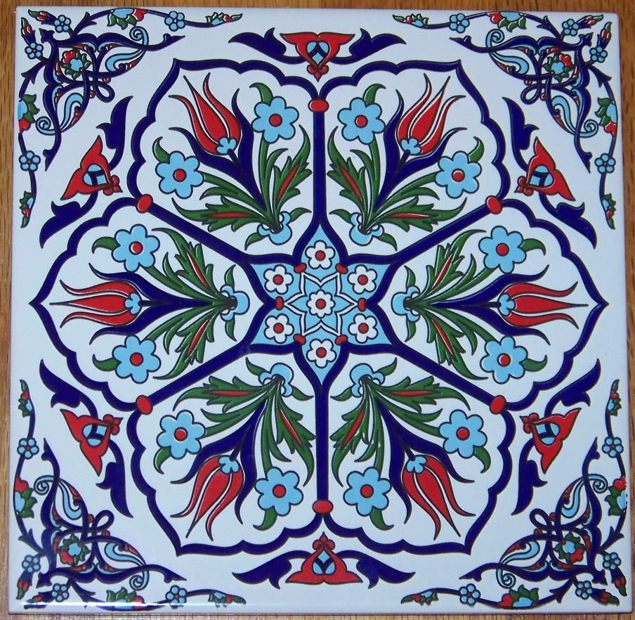 Казахский орнамент круговой