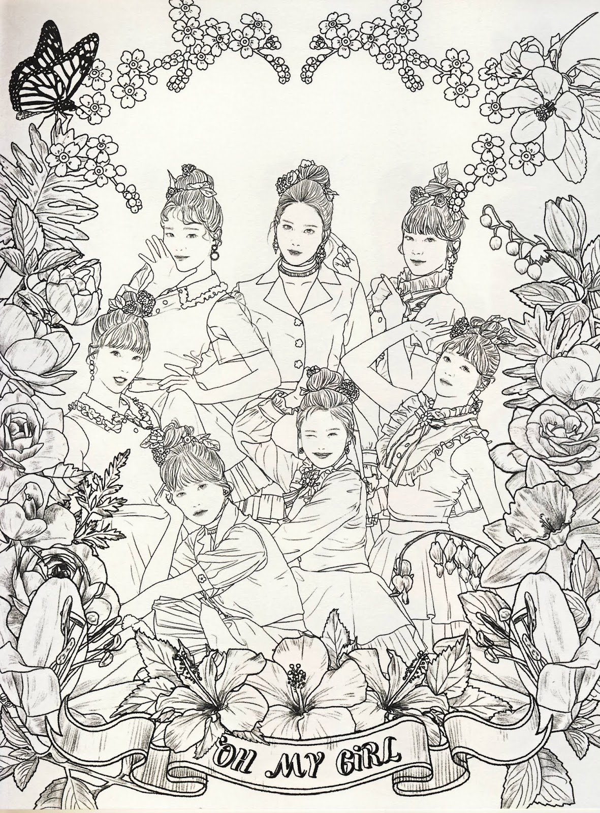 Группа БТС разукрашен