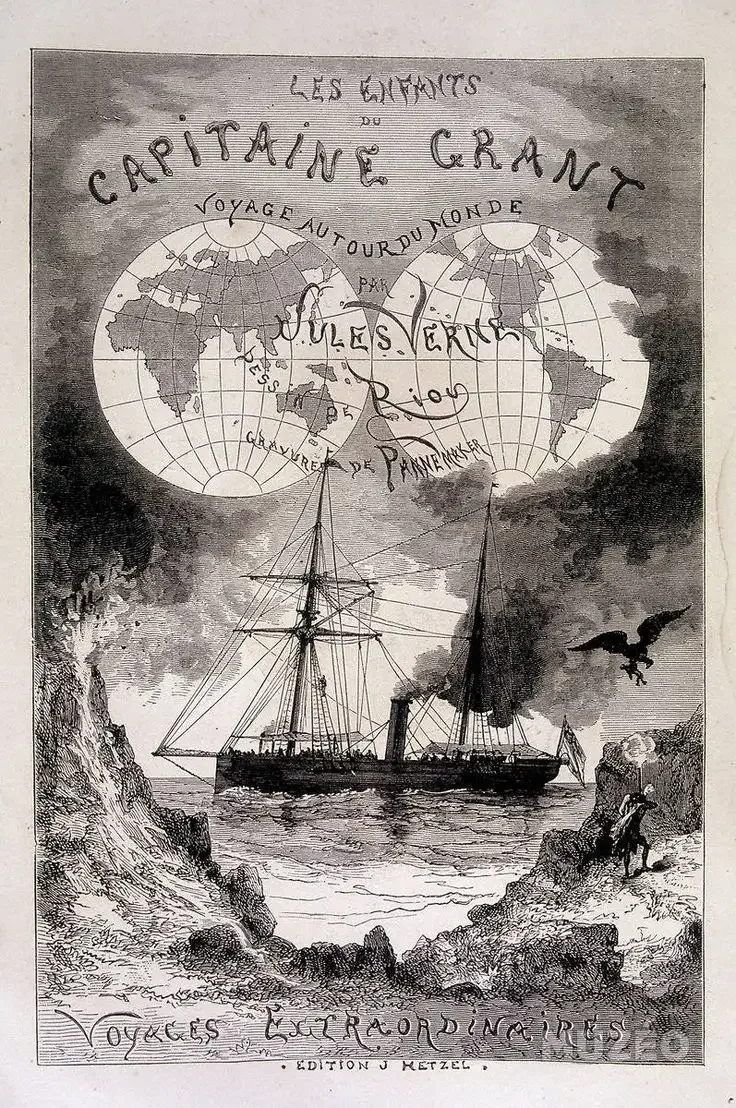 Жюль Верн дети капитана Гранта иллюстрации к произведению
