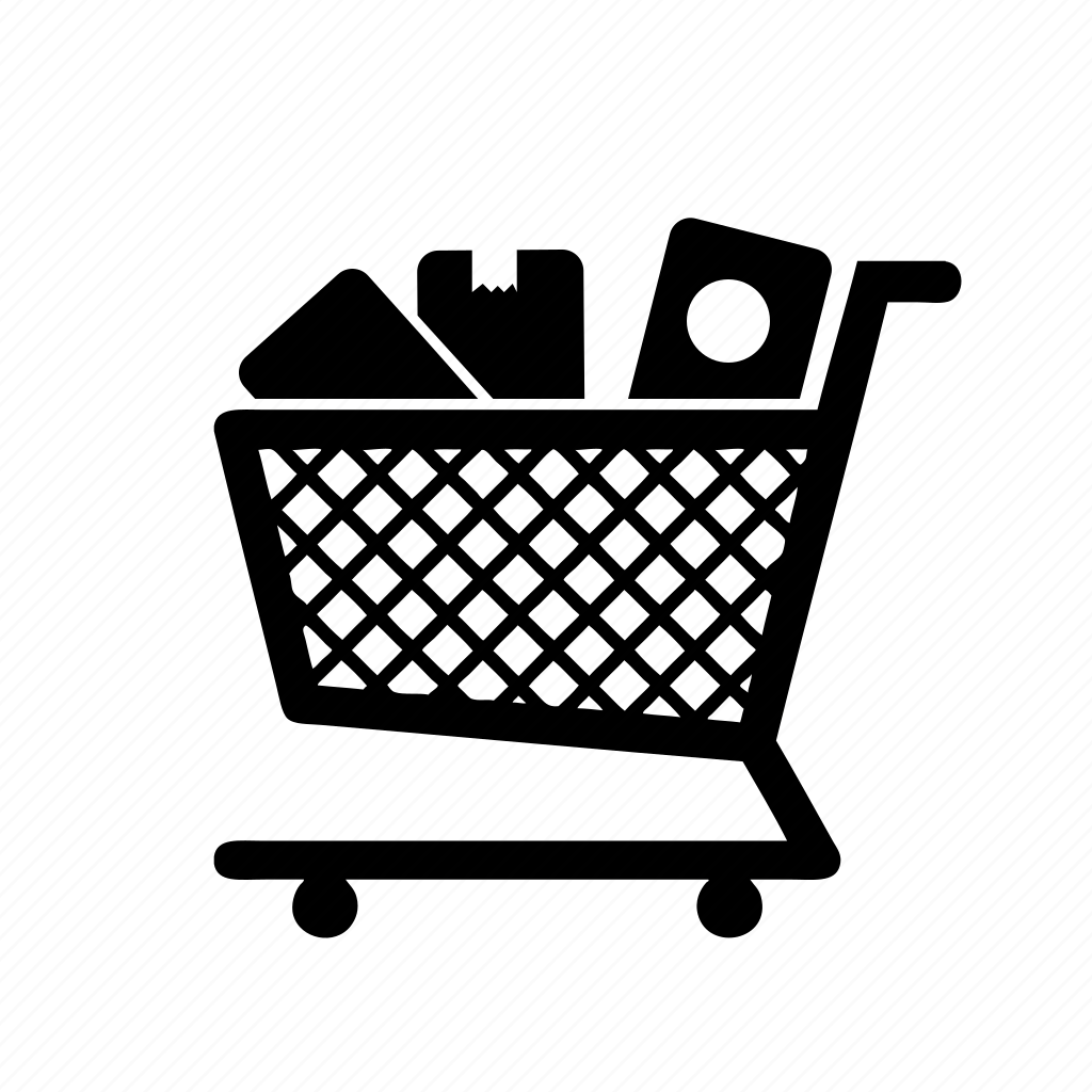 Продуктовая тележка значок