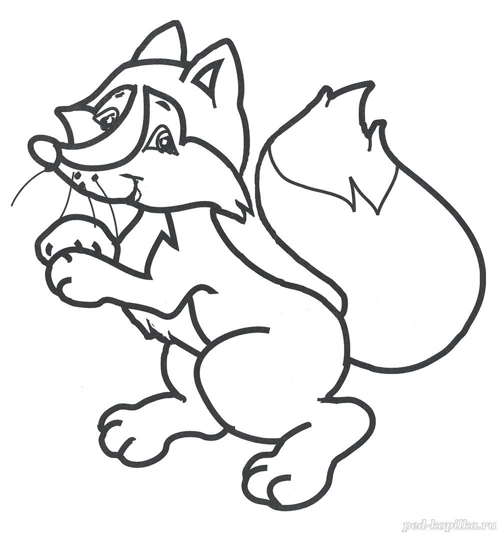 Раскраски к сказке Лисичка сестричка и серый волк