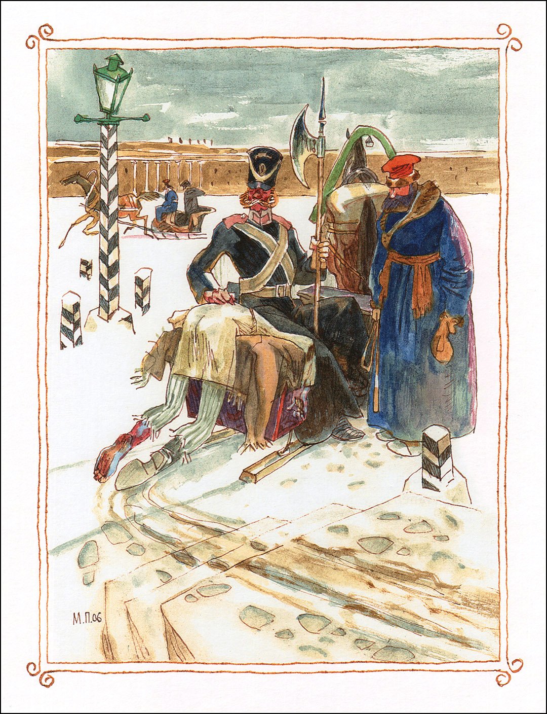 Петров Михаил Федорович художник Левша