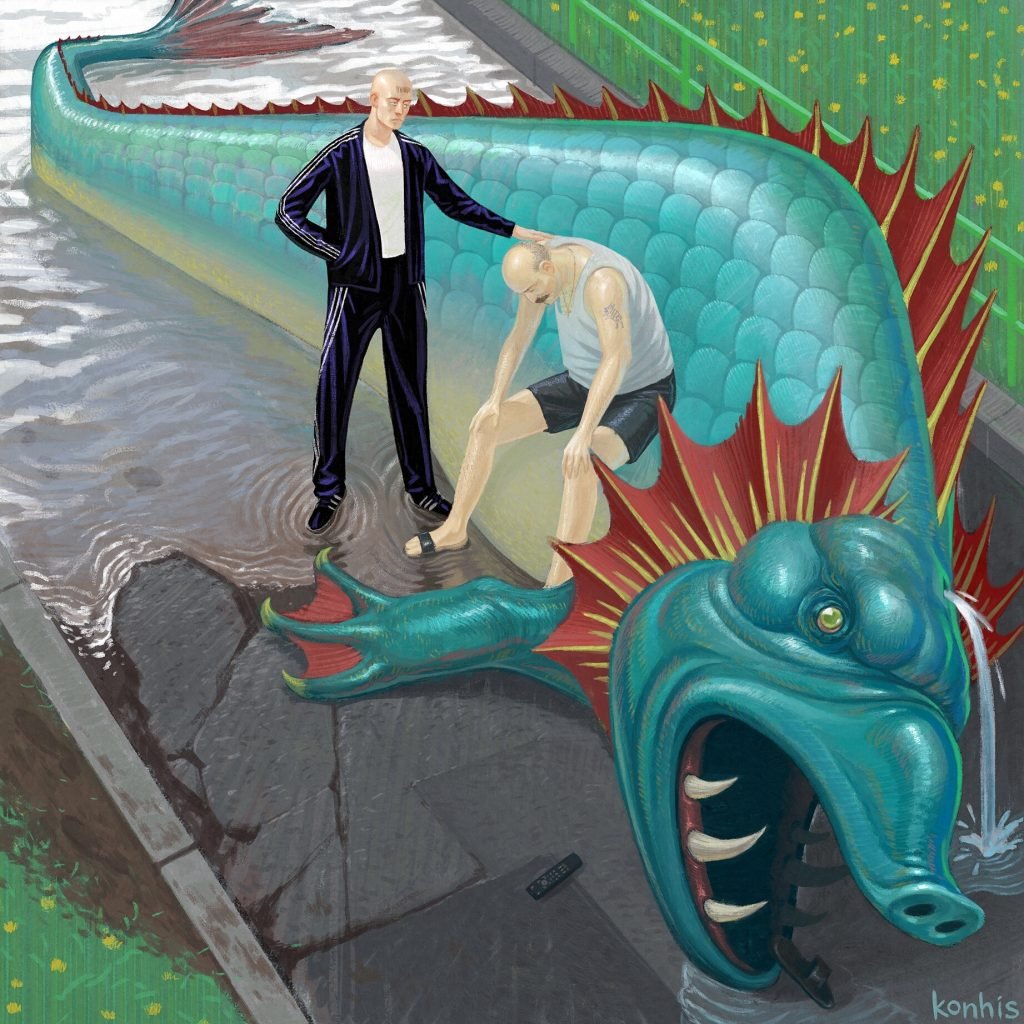 Трое в лодке иллюстрации