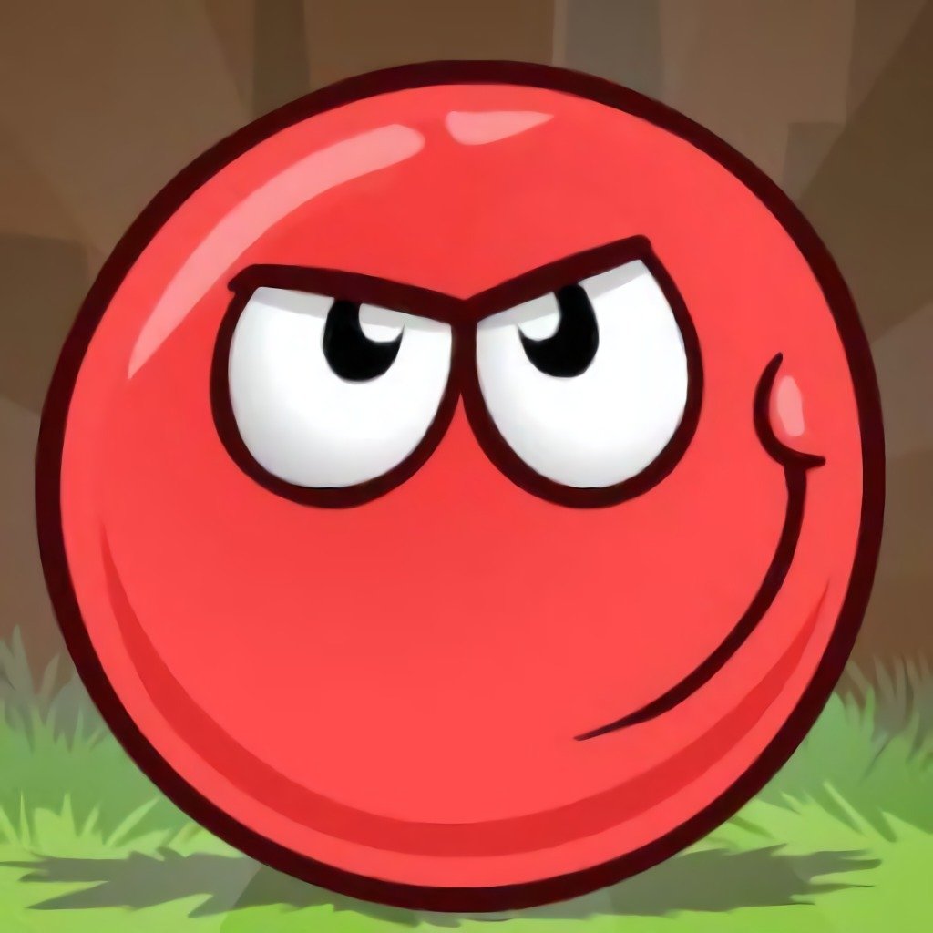 Герои игры красный шарик