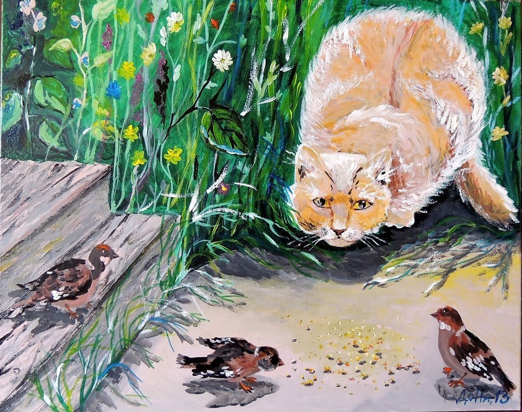 Растрёпанный Воробей Паустовский