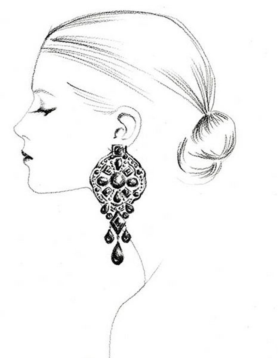 Серебряные серьги мишки