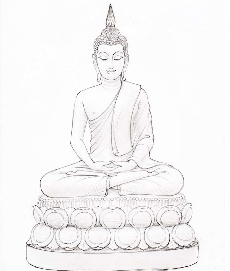 Раскраска буддизм