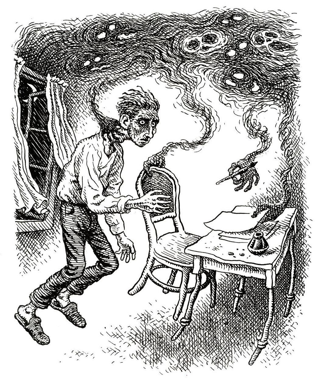 Иллюстрации к книгам Кафки