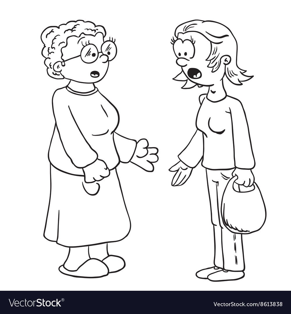 Праздник бабушек и мам раскраски