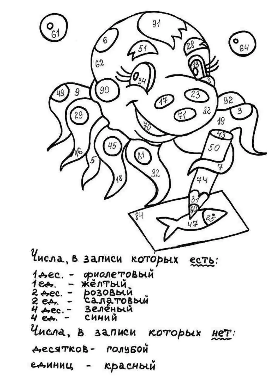 Математическая раскраска