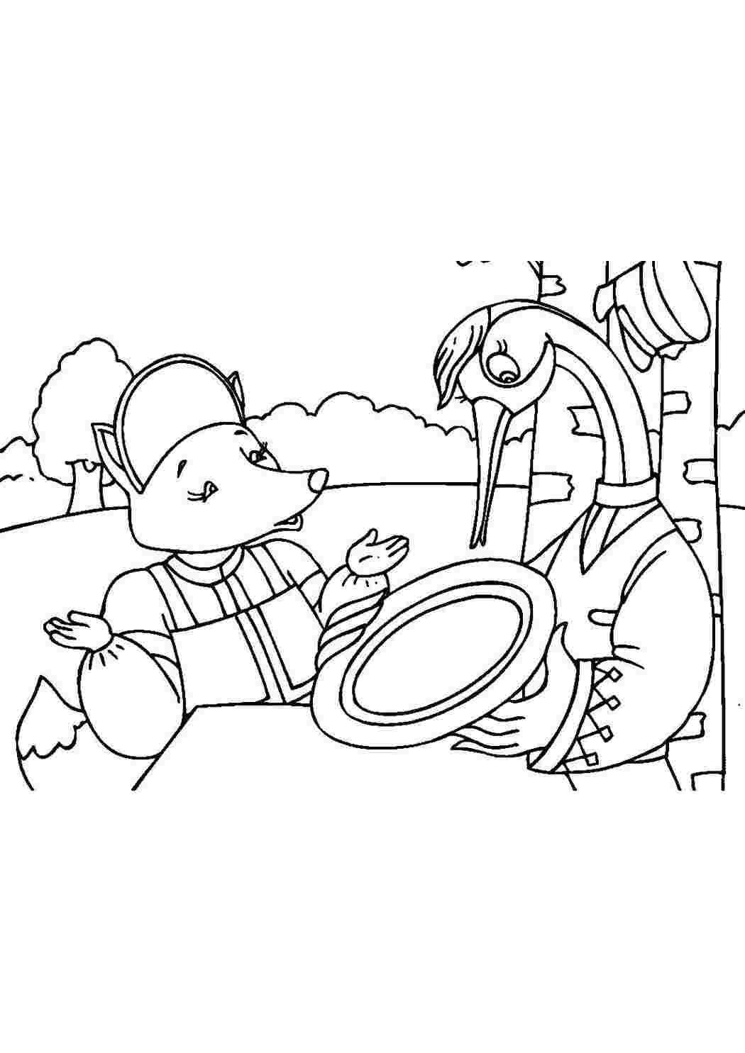 Книжка раскраска Заюшкина избушка