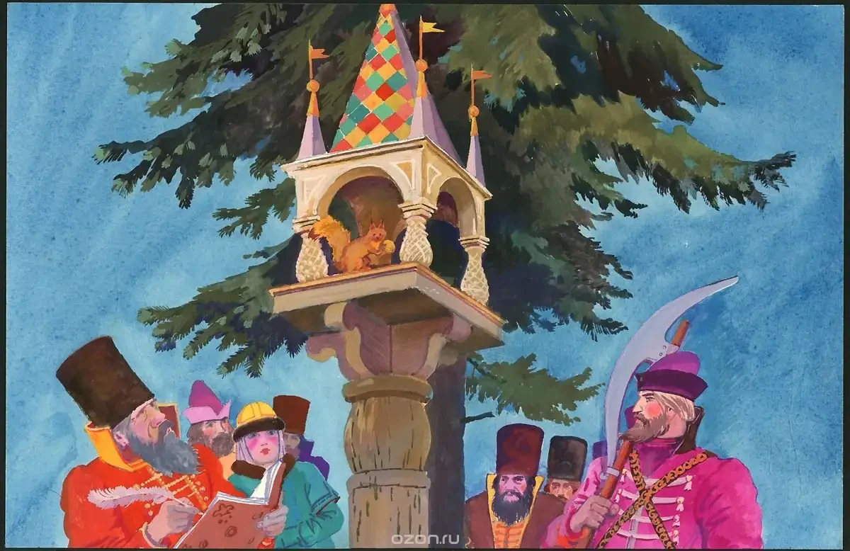 Билибин царь Гвидон