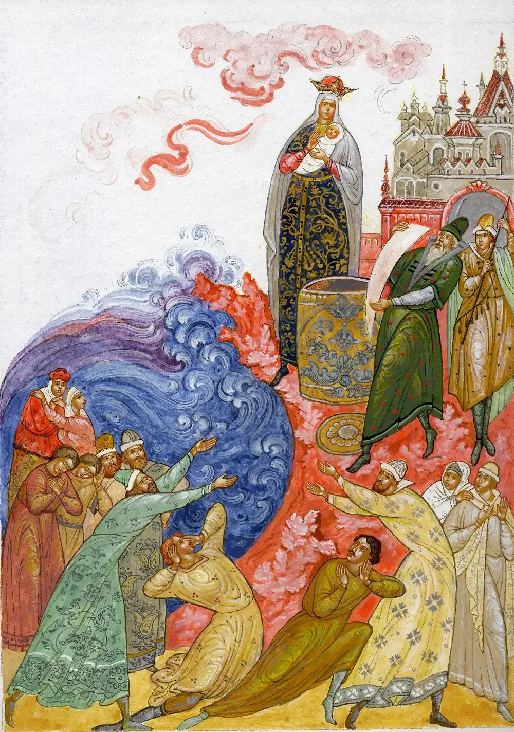 Царь Гвидон Пушкин иллюстрации