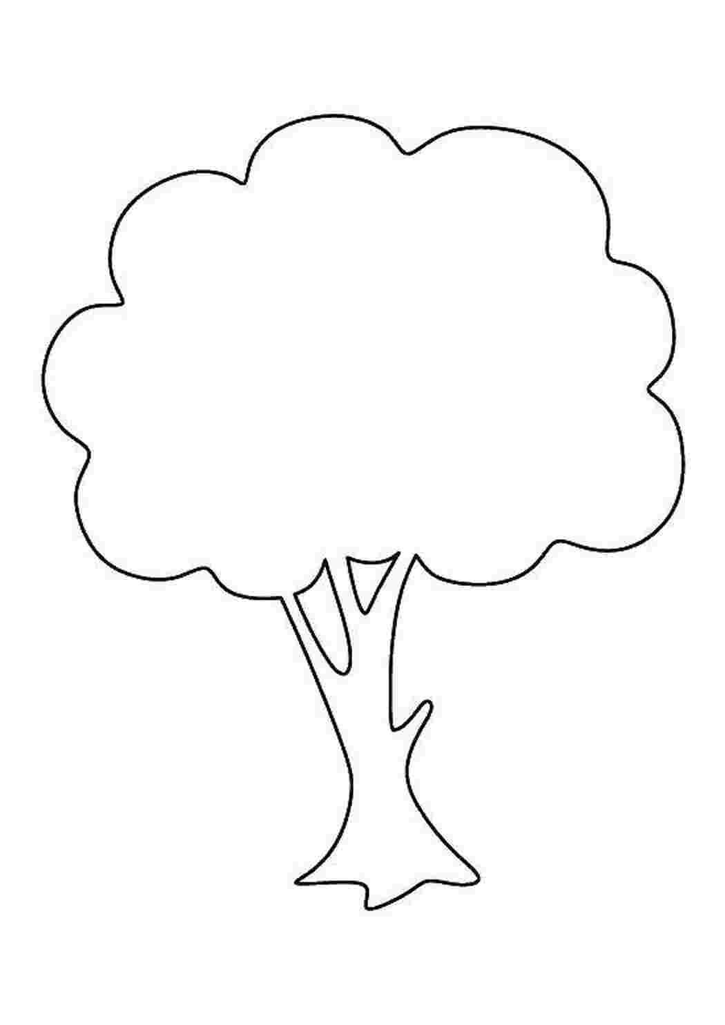 Трафарет "дерево"