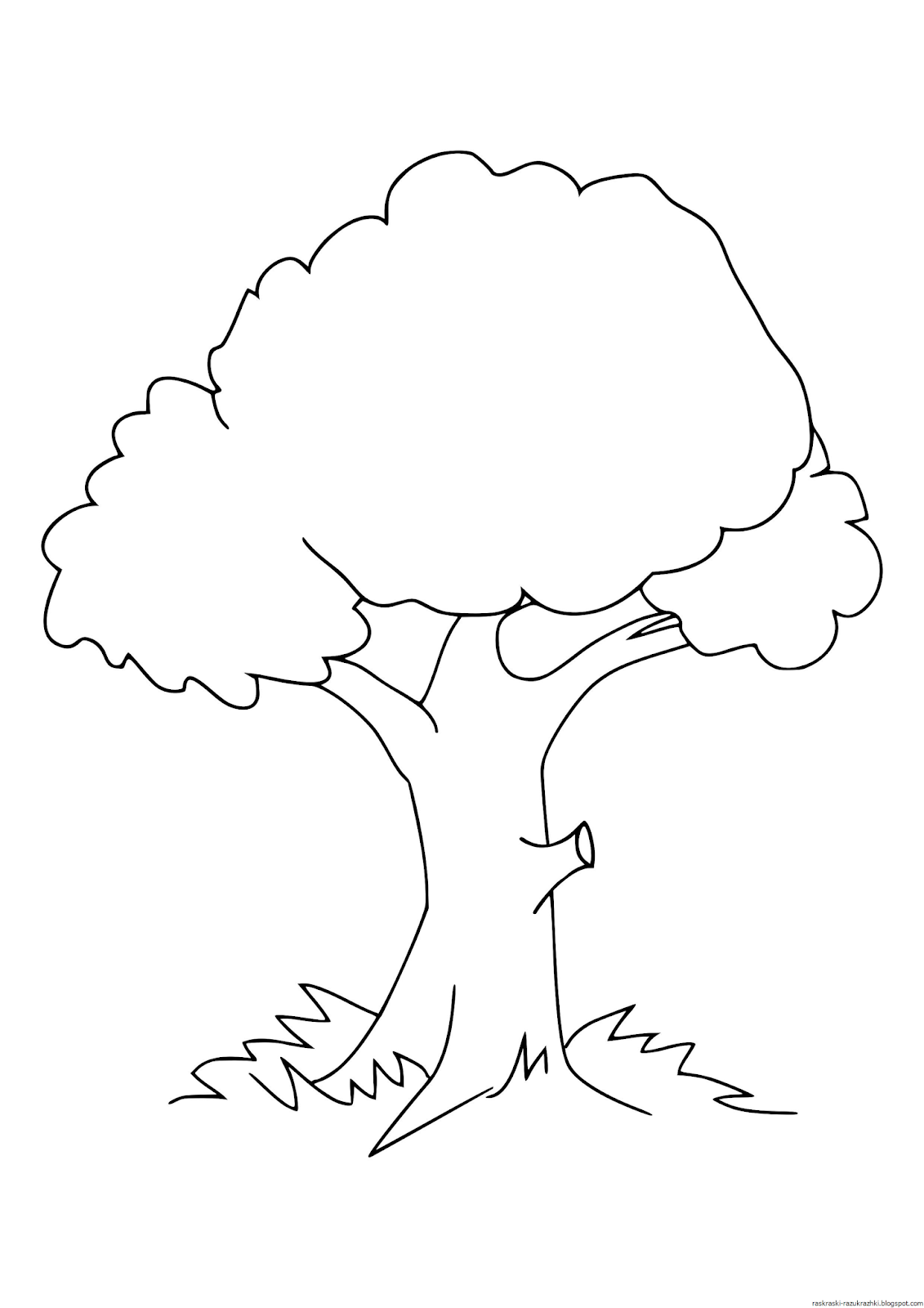 Дерево контур для вырезания