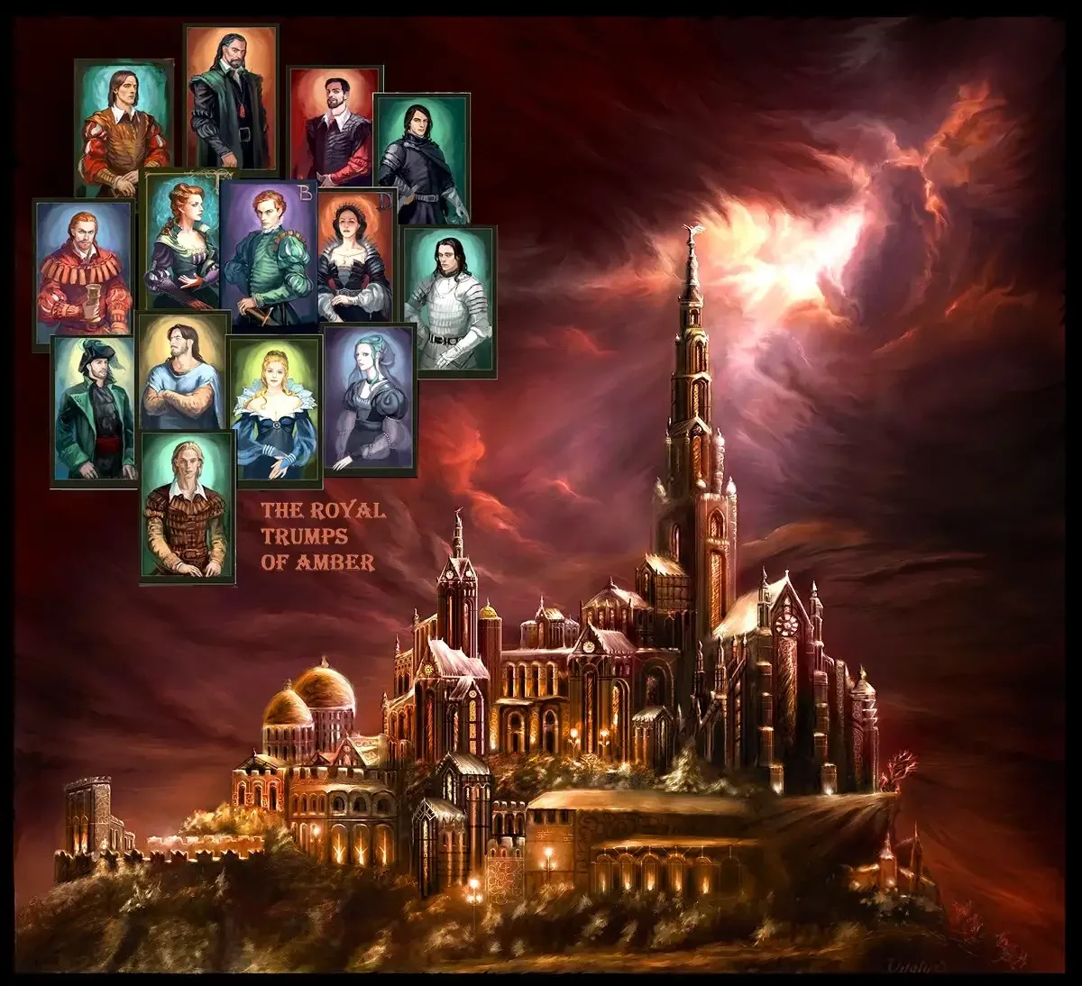 Роджер Желязны «хроники Амбера» •Корвин•