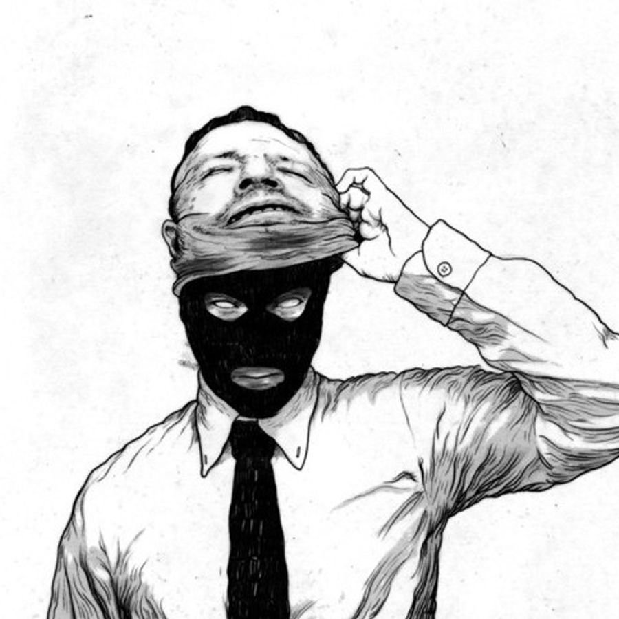 Силует персонажей из ужастиков