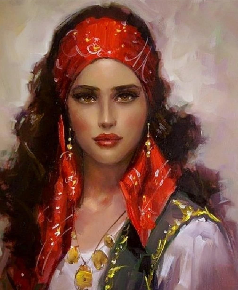 Портрет гадалки в живописи