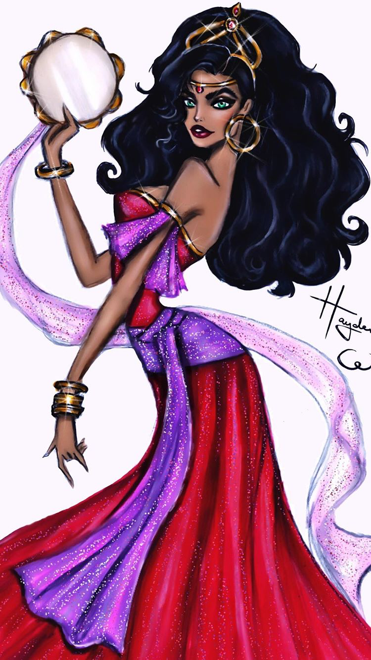 Эсмеральда иллюстрации