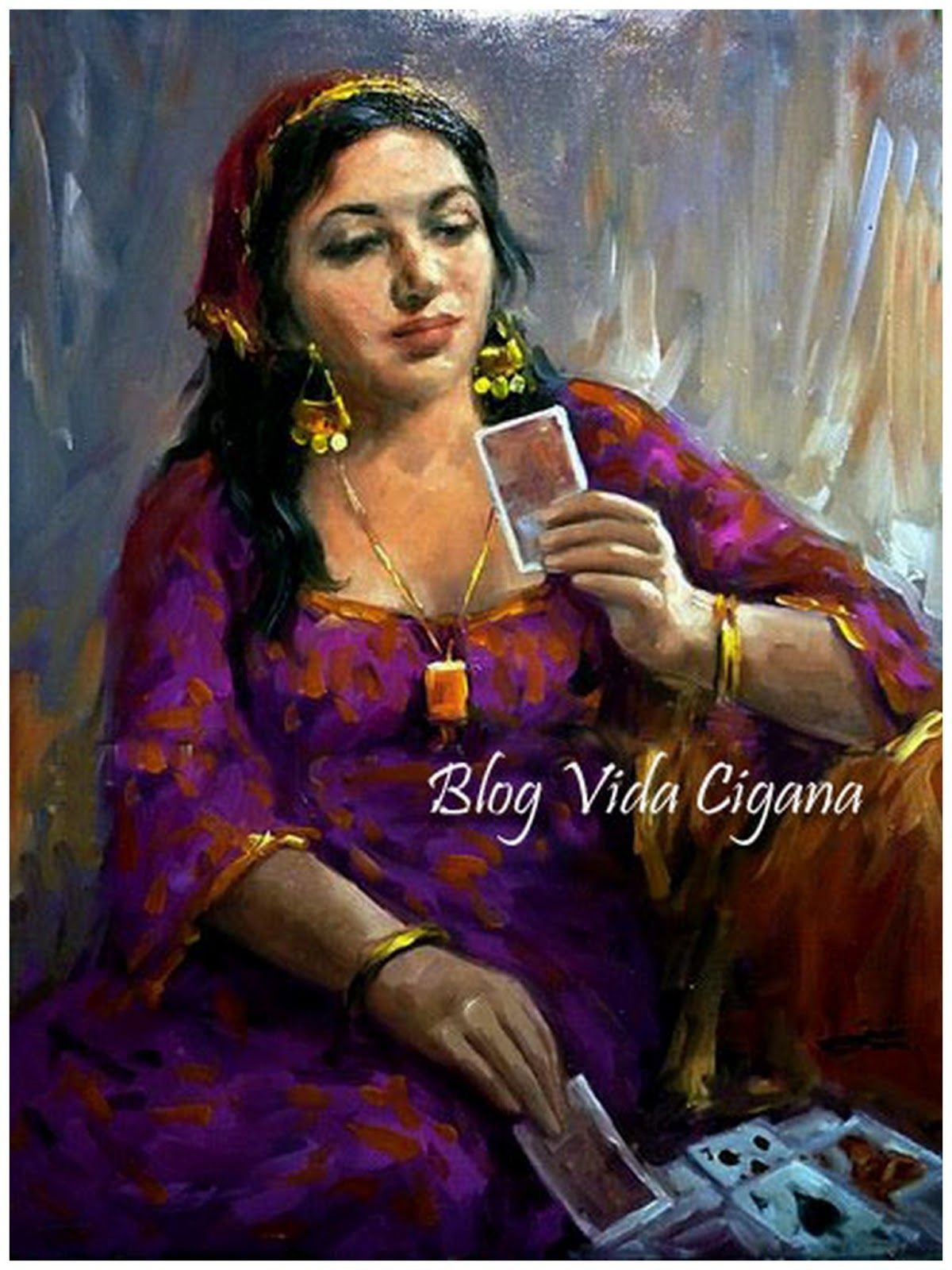 Цыгане рисунок