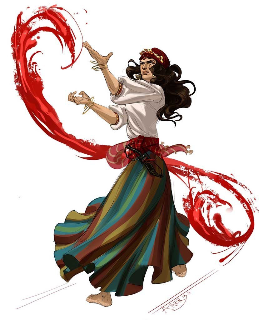 Цыгане рисунок