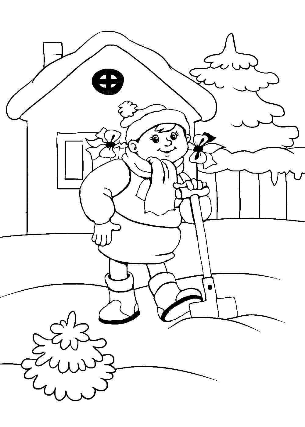 Облако раскраска