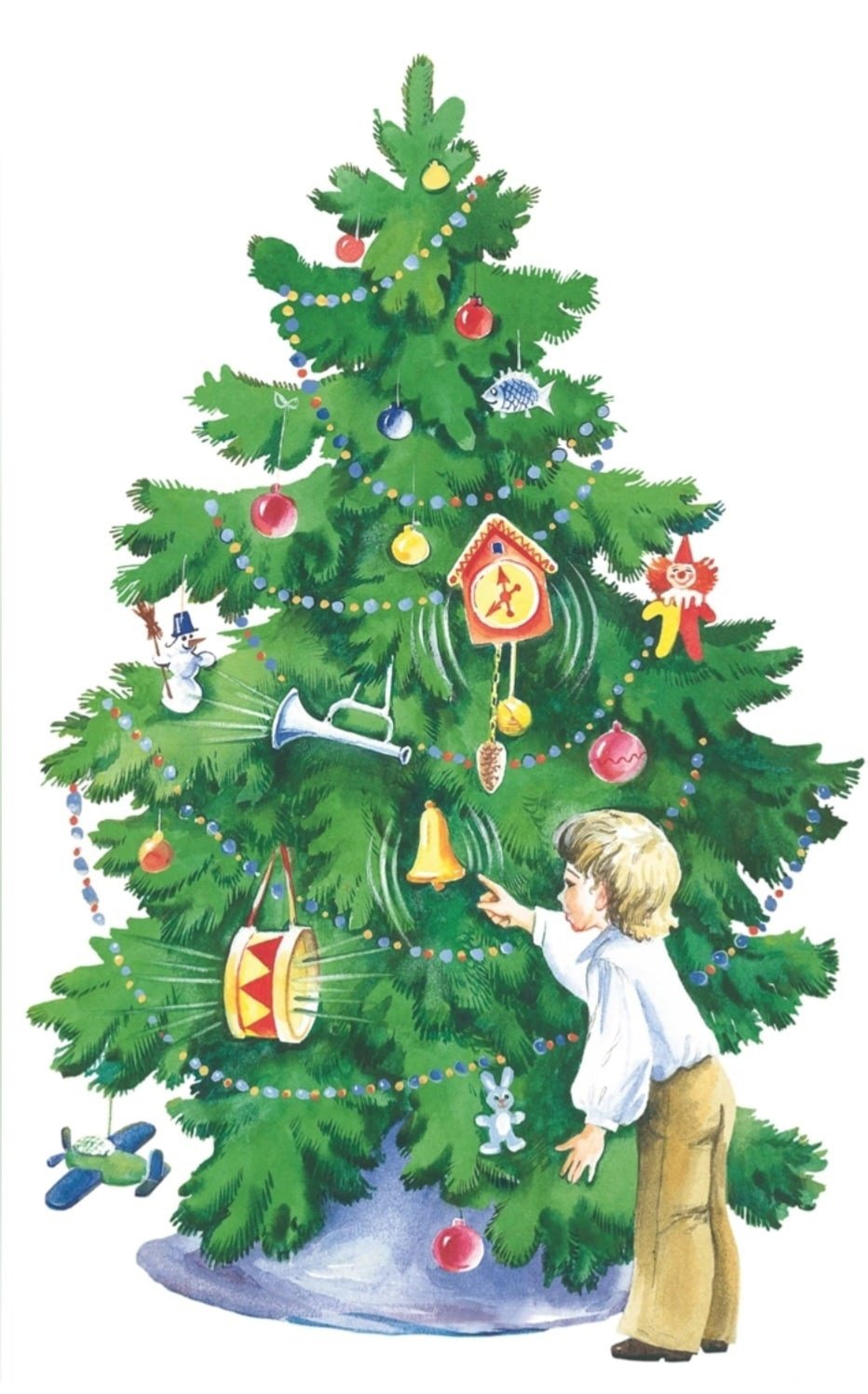 Как елку наряжали л.Воронкова