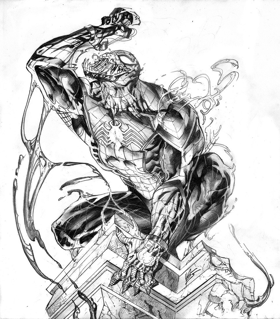 Раскраска доктор осьминог из человека паука