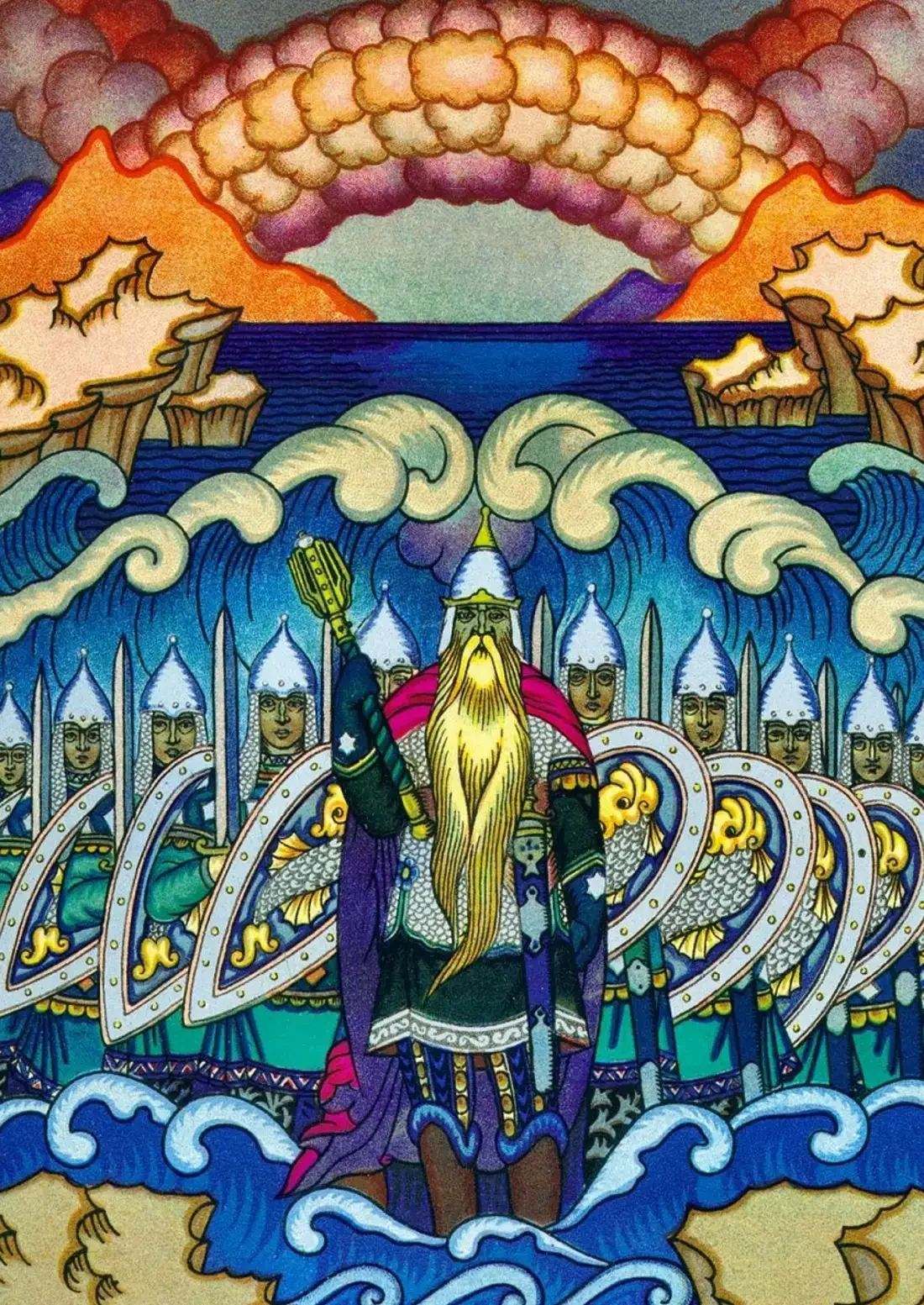 Мультфильм три богатыря Иван Царевич и серый волк