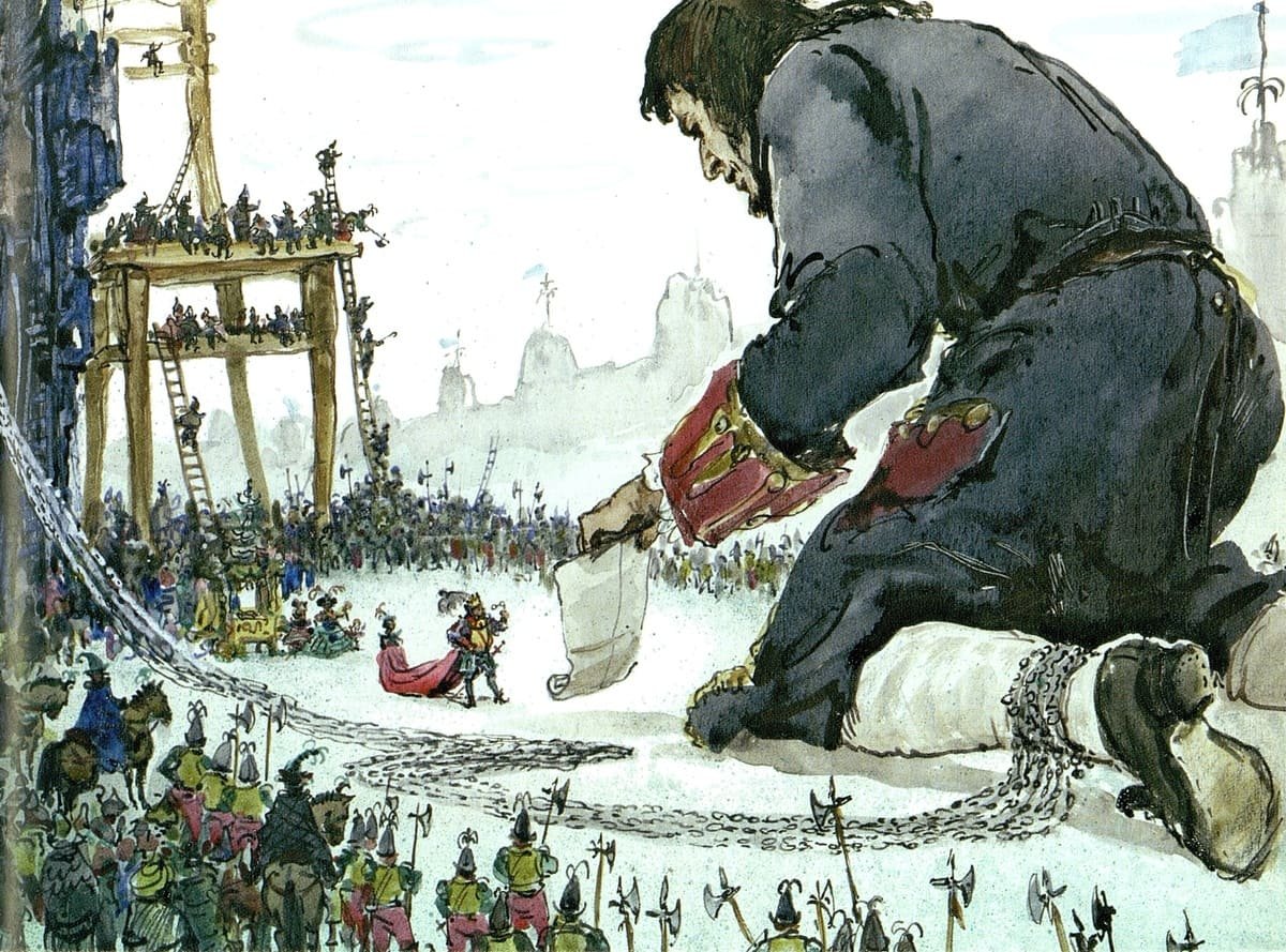 Джонатан Свифт Гулливер в стране лилипутов